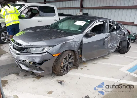 2021 Honda Civic Sport z USA, uszkodzony, nr VIN 2HGFC2F89MH545286